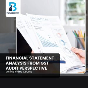 FINANCIAL STATEMENT ANALYSIS FROM GST AUDIT PERSPECTIVE – Video course