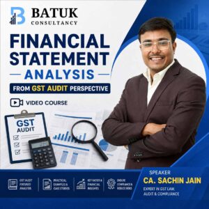 FINANCIAL STATEMENT ANALYSIS FROM GST AUDIT PERSPECTIVE