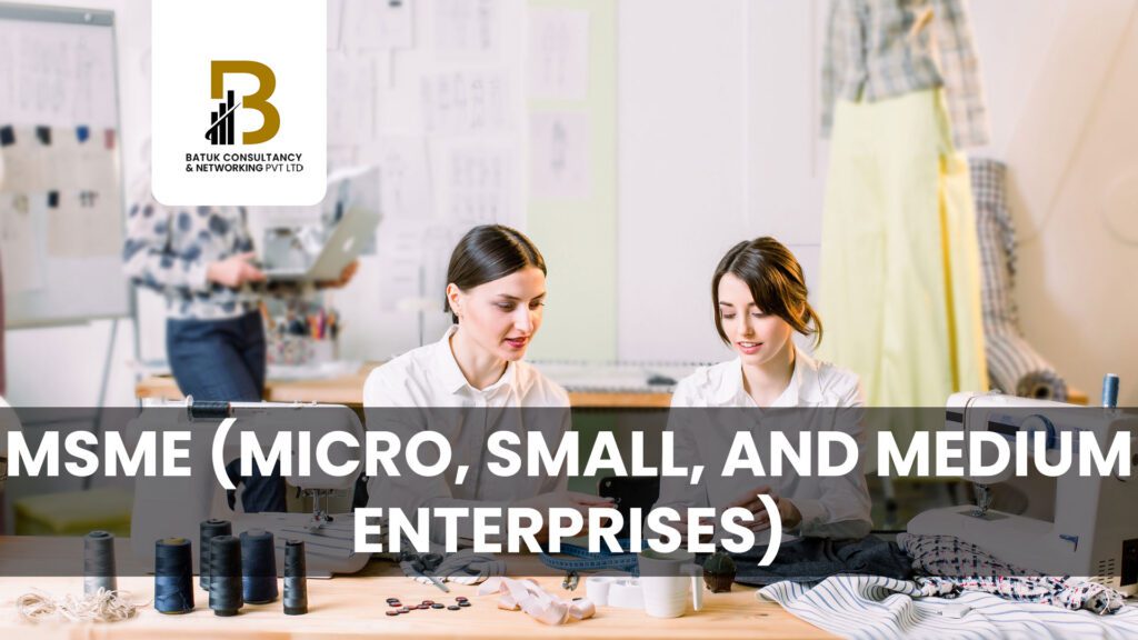 MSME (MICRO, SMALL, AND MEDIUM ENTERPRISES)