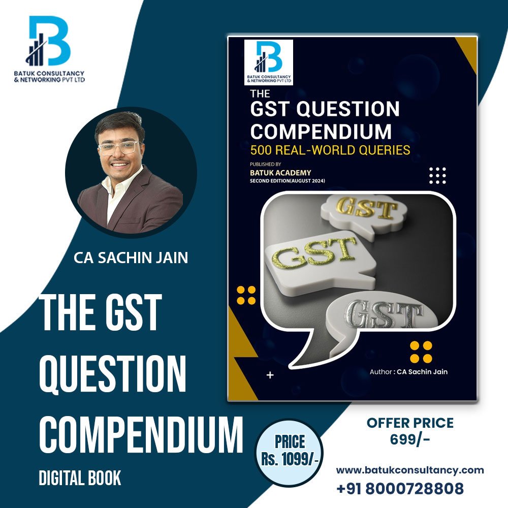 The GST Question Compendium Home Books GST The GST Question Compendium Back to products The GST Question Compendium