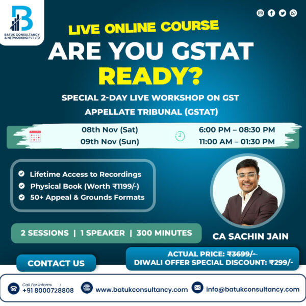 Are You GSTAT Ready? – live course
