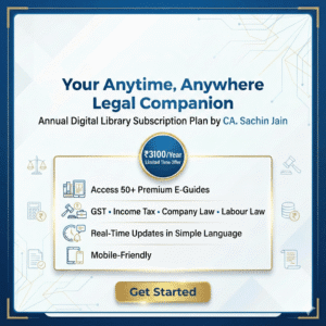 Annual Digital Library Subscription Plan by CA. Sachin Jain