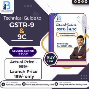 Technical Guide to GSTR-9 & 9C - E Book