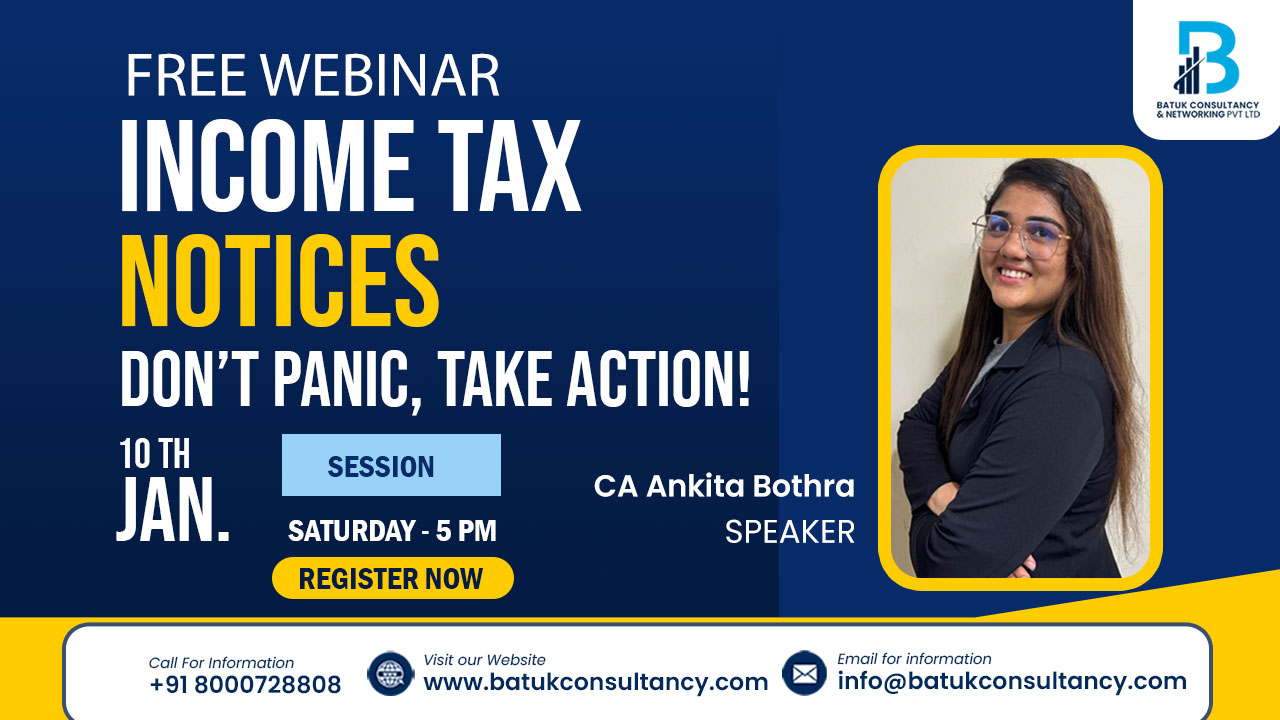 Income Tax Notices: Don’t Panic, Take Action!