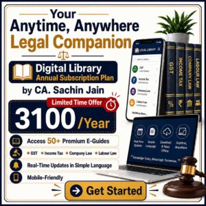 Digital Library Annual Subscription Plan by CA. Sachin Jain