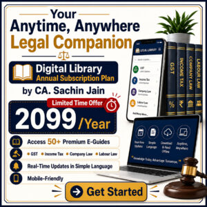 Digital Library Annual Subscription Plan by CA. Sachin Jain