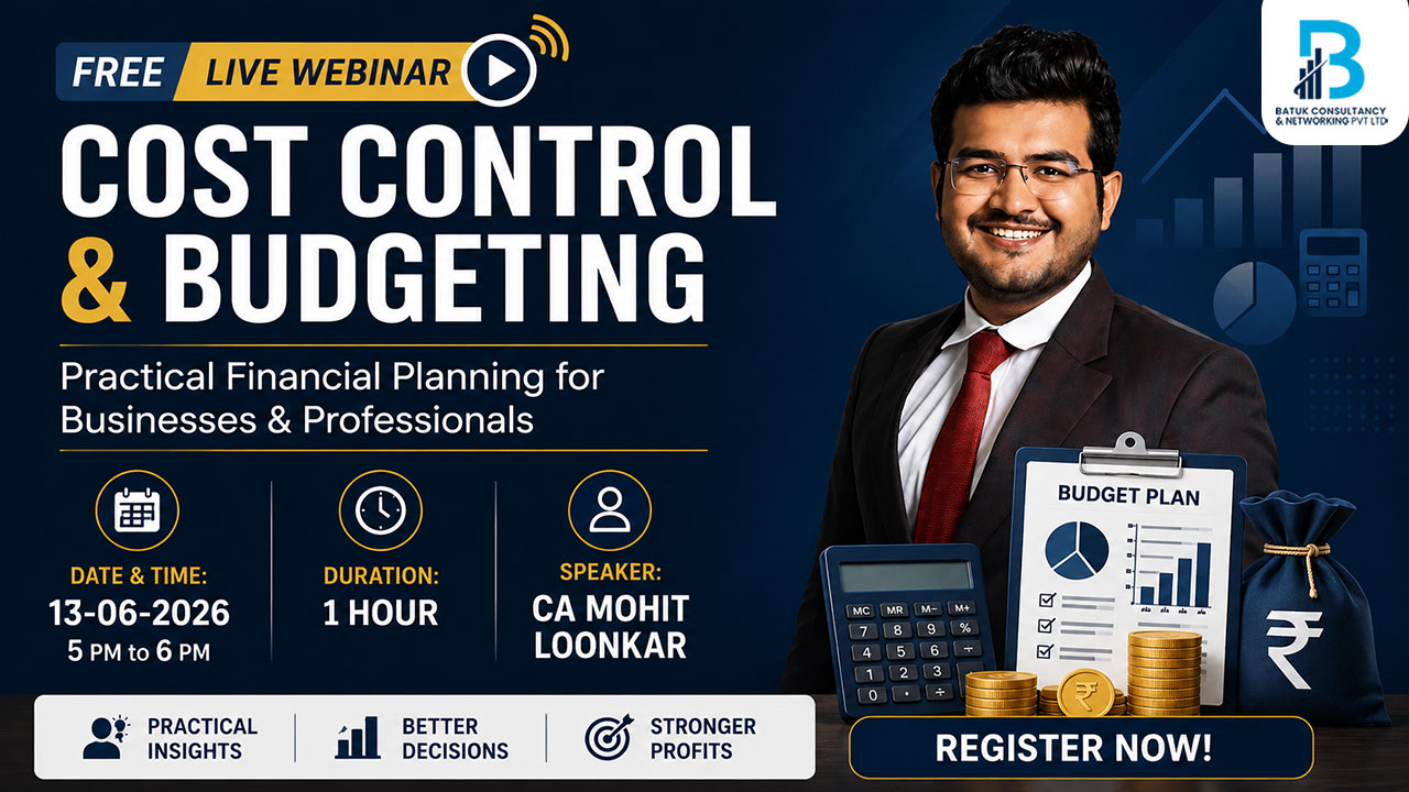 Cost Control & Budgeting – Practical Financial Planning for Businesses & Professionals