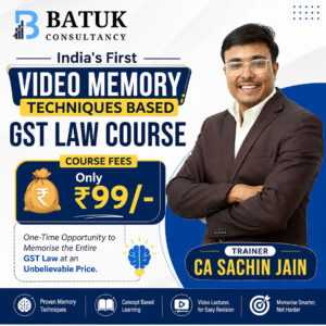 India-First-Video-Memory-Techniques-Based-GST-Law-Course