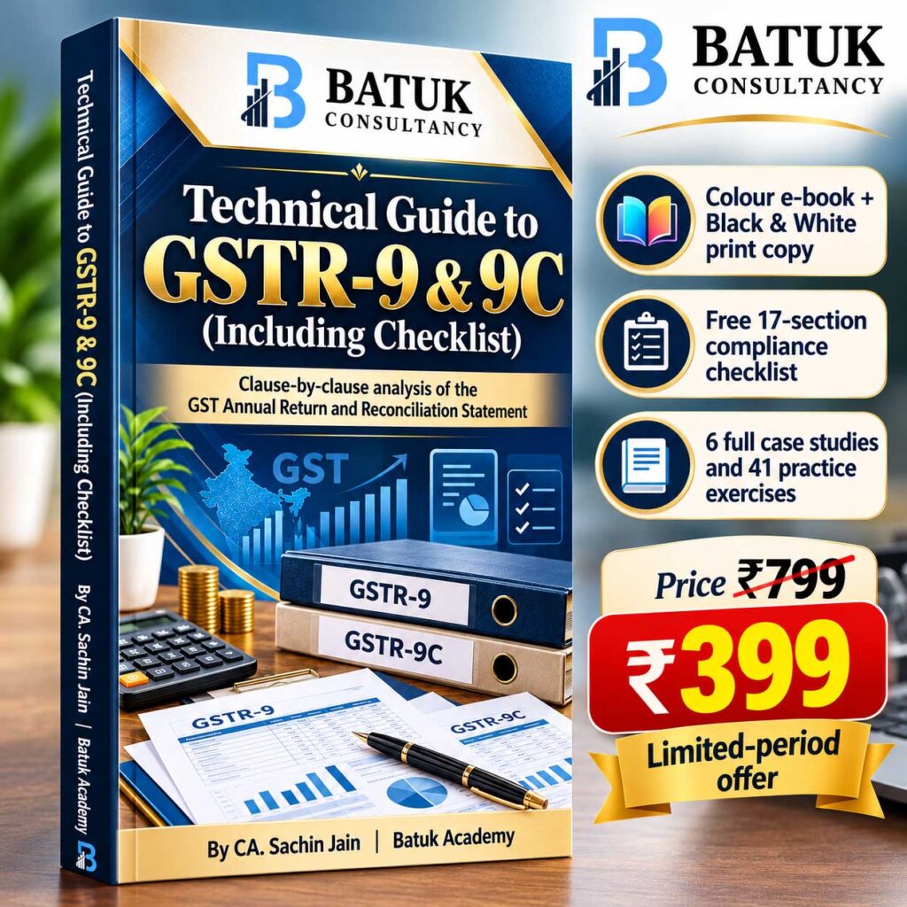 Technical Guide to GSTR-9 & 9C (Including Checklist) Clause-by-clause analysis of the GST Annual Return and Reconciliation Statement